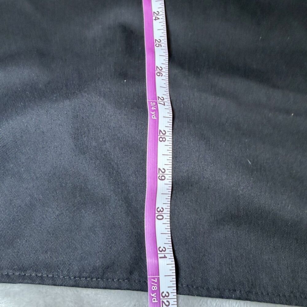 Dickies Mens Size Large Black Work Shirt Utility Uniform Top Buttons Durable - Picture 9 of 11